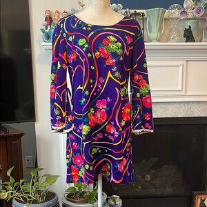 Holo-Holo Vintage Hawaii Mini Dress